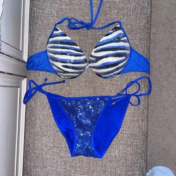 VICTORIA'S SECRETS Sequin Bathing Suit - Picture 1 of 4
